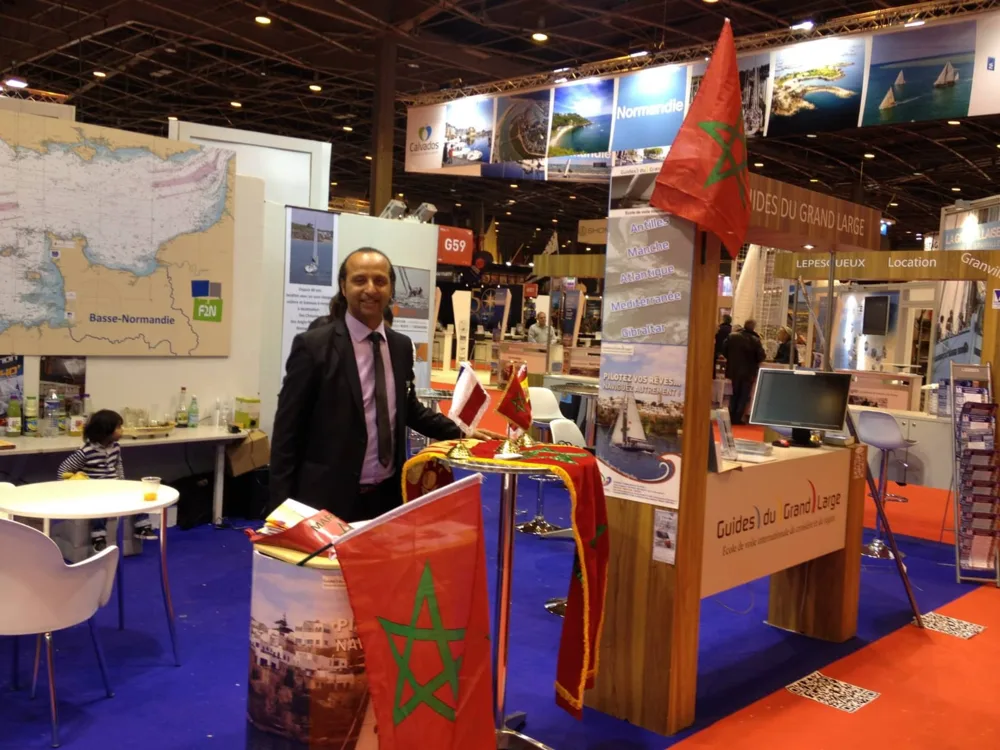 Stand du Maroc au salon nautique