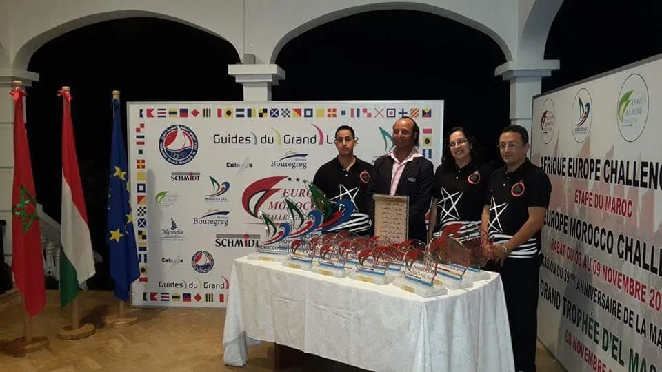 Remise des trophées, étape marocaine